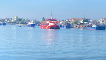 Tàu Phú Quốc Express 5 cập cảng Sa Kỳ, sẵn sàng chuyến đầu tiên ngày 29/5